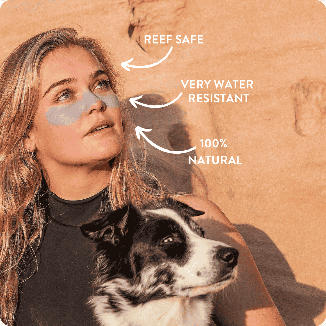 Suntribe Reef Safe Zinc Sun Stick - SPF 50 (Ocean Blue)