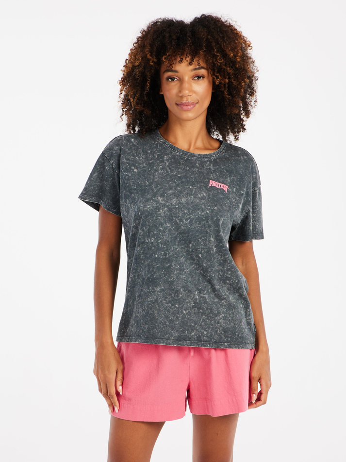 Protest Womens Alpha T-Shirt - Anthra Grey