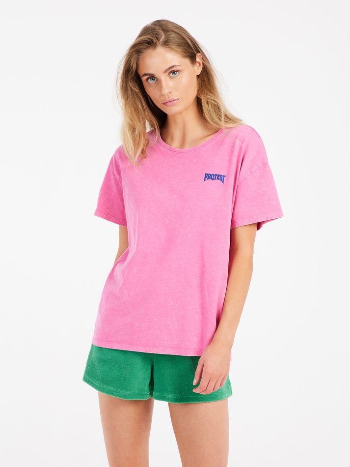 Protest Womens Alpha T-Shirt - Smoothie Pink