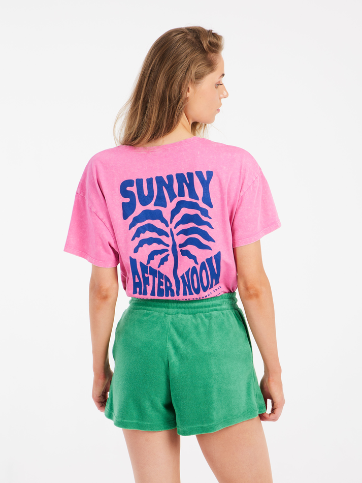 Protest Womens Alpha T-Shirt - Smoothie Pink