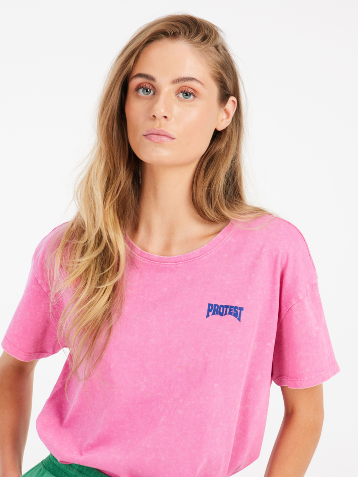 Protest Womens Alpha T-Shirt - Smoothie Pink