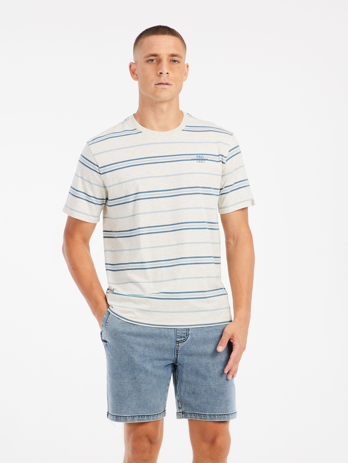 Protest Mens Huxly T-Shirt - Raku Blue