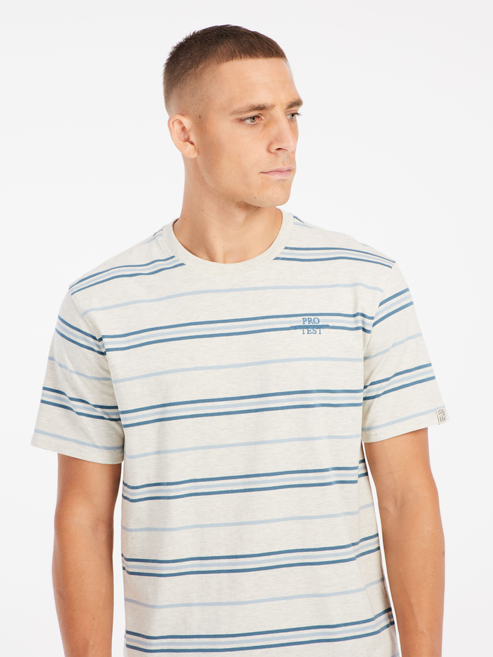 Protest Mens Huxly T-Shirt - Raku Blue