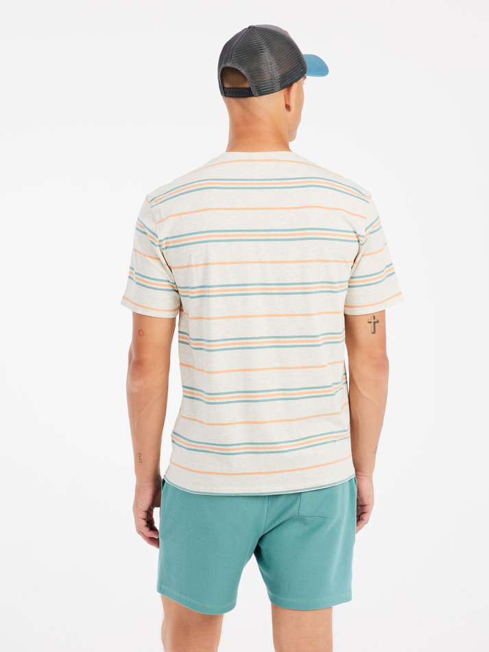 Protest Mens Huxly T-Shirt - Cadmium Orange