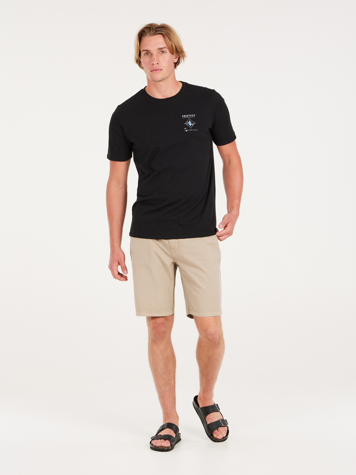 Protest Mens Comie Shorts - Bamboo Beige