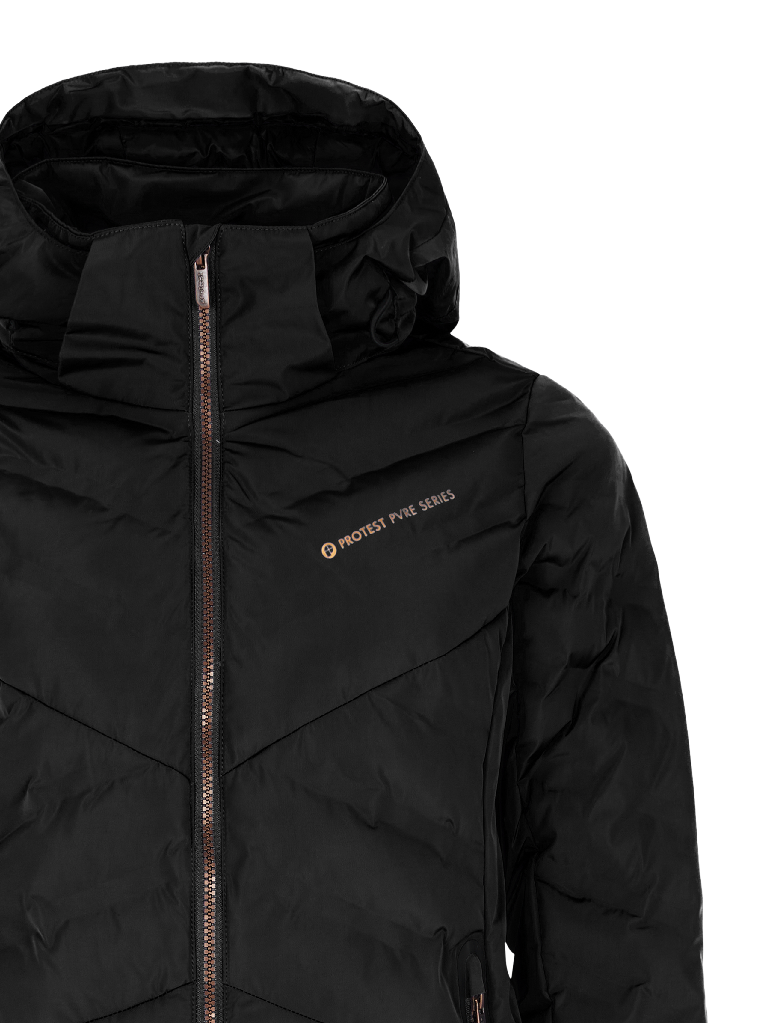 Protest Womens APPLY snowjacket - True Black | Jackets | Protest