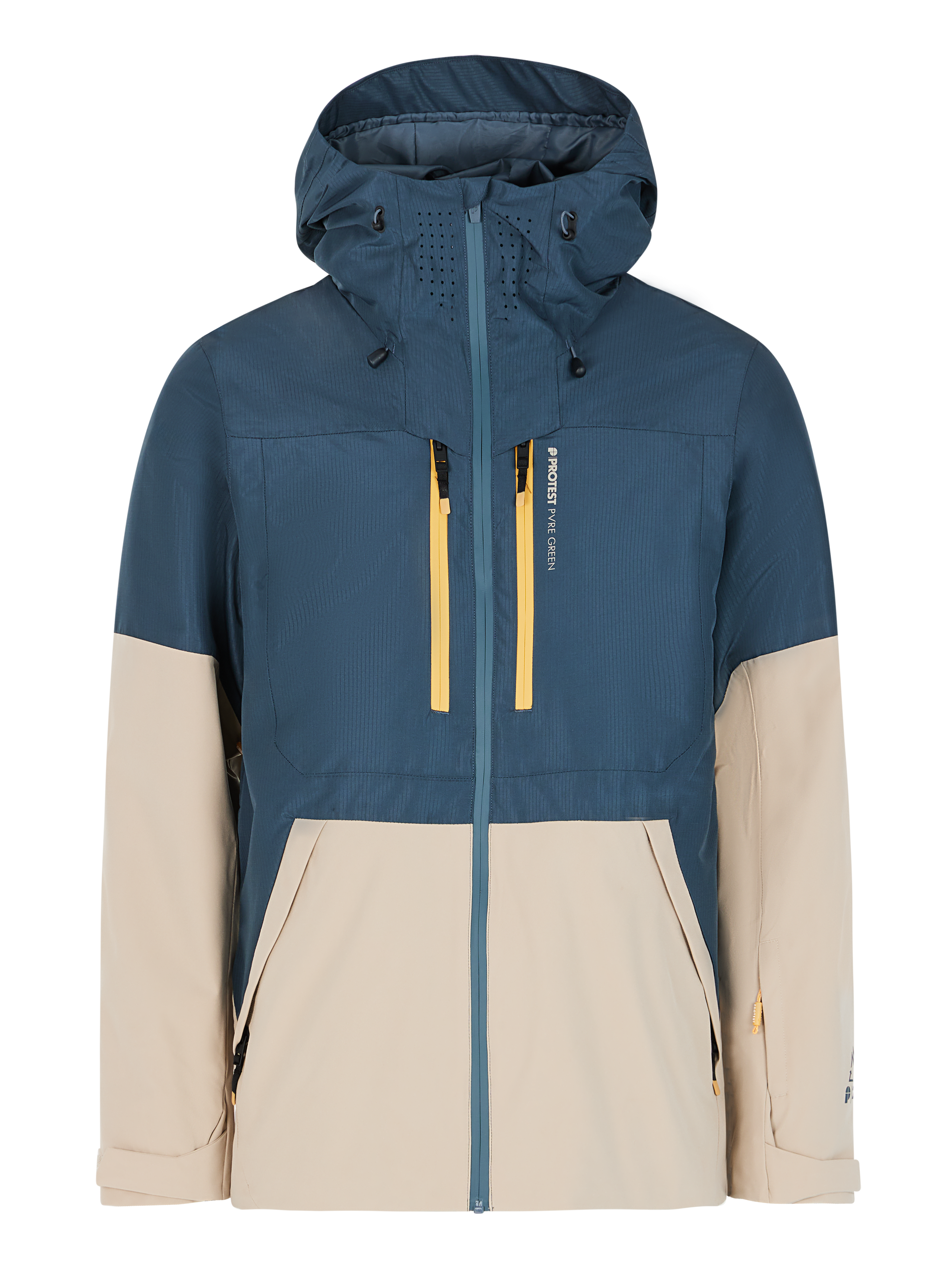 Protest Mens BAKIE snowjacket - Blue