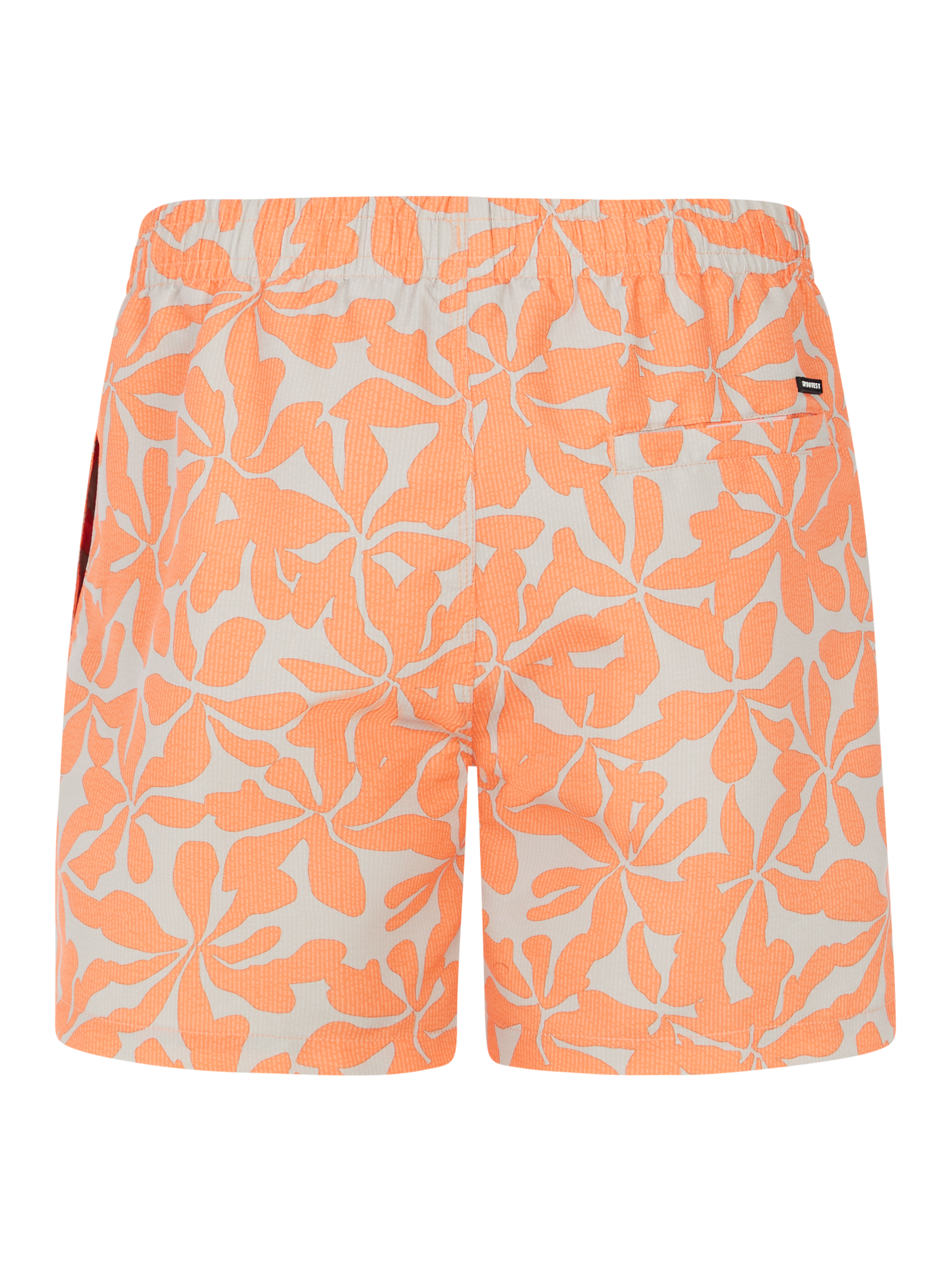 Protest Mens Baza Beach Shorts - Cadmium Orange