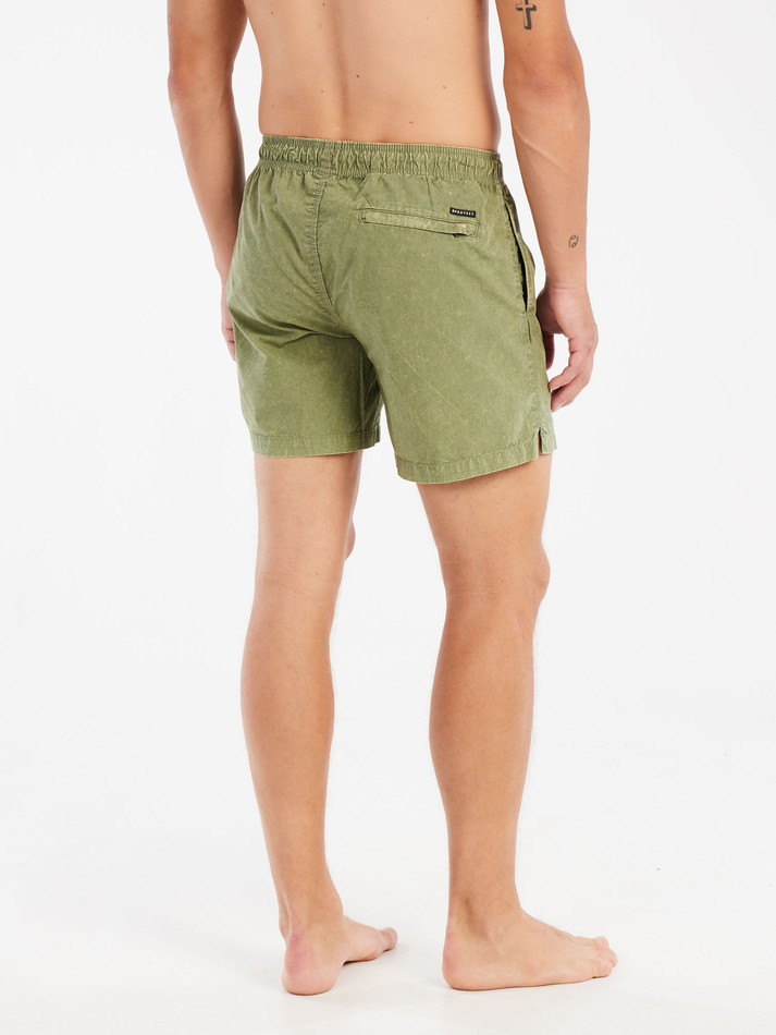 Protest Mens Raptor Beach Shorts - Artichoke Green