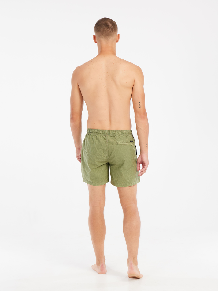 Protest Mens Raptor Beach Shorts - Artichoke Green