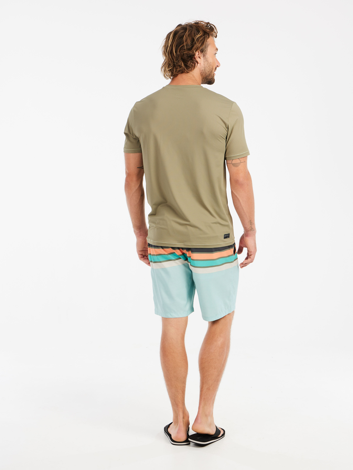 Protest Mens Core Short Sleeve Surf T-Shirt - Artichoke Green