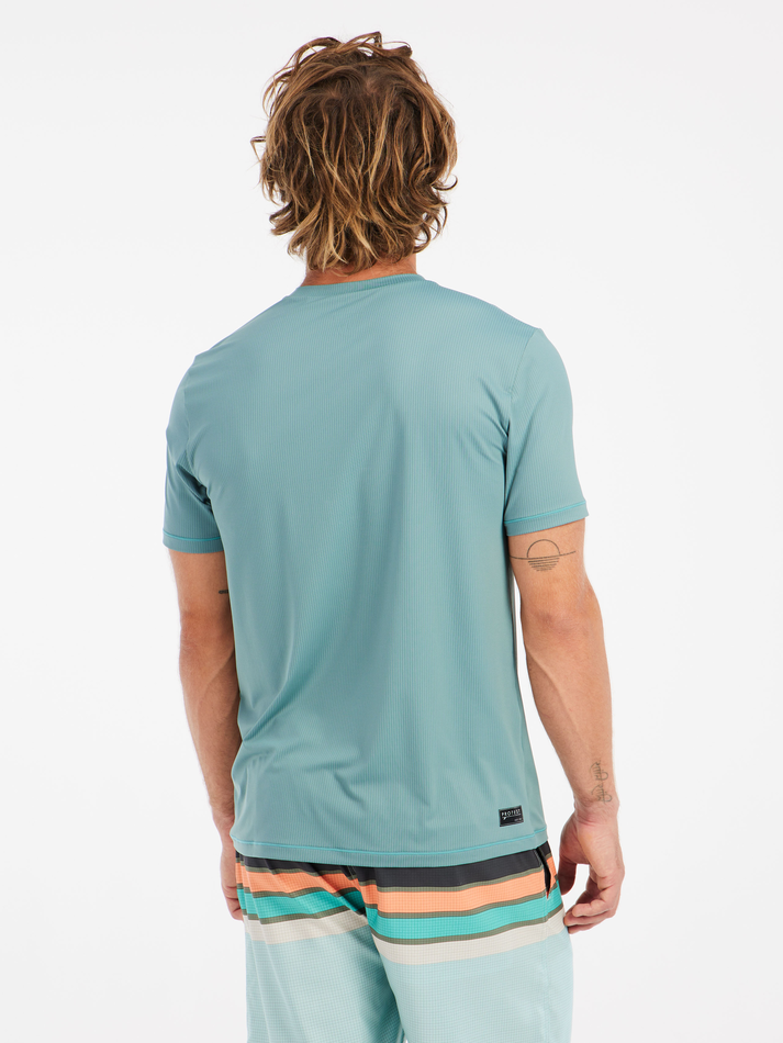 Protest Mens Core Short Sleeve Surf T-Shirt - Arctic Green