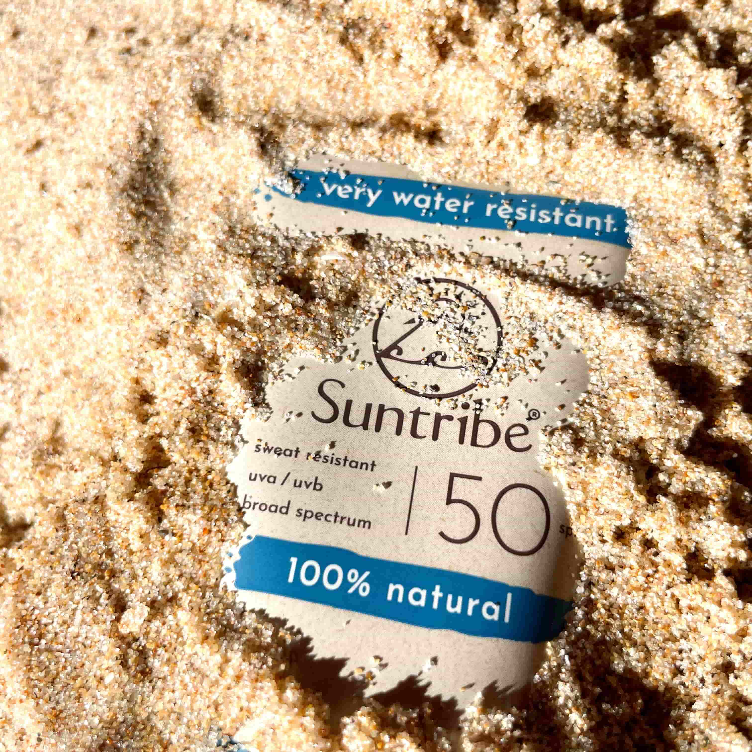 Suntribe All Natural Mineral Body & Face Sunscreen SPF 50 (100ml) | Sunscreen | Suntribe