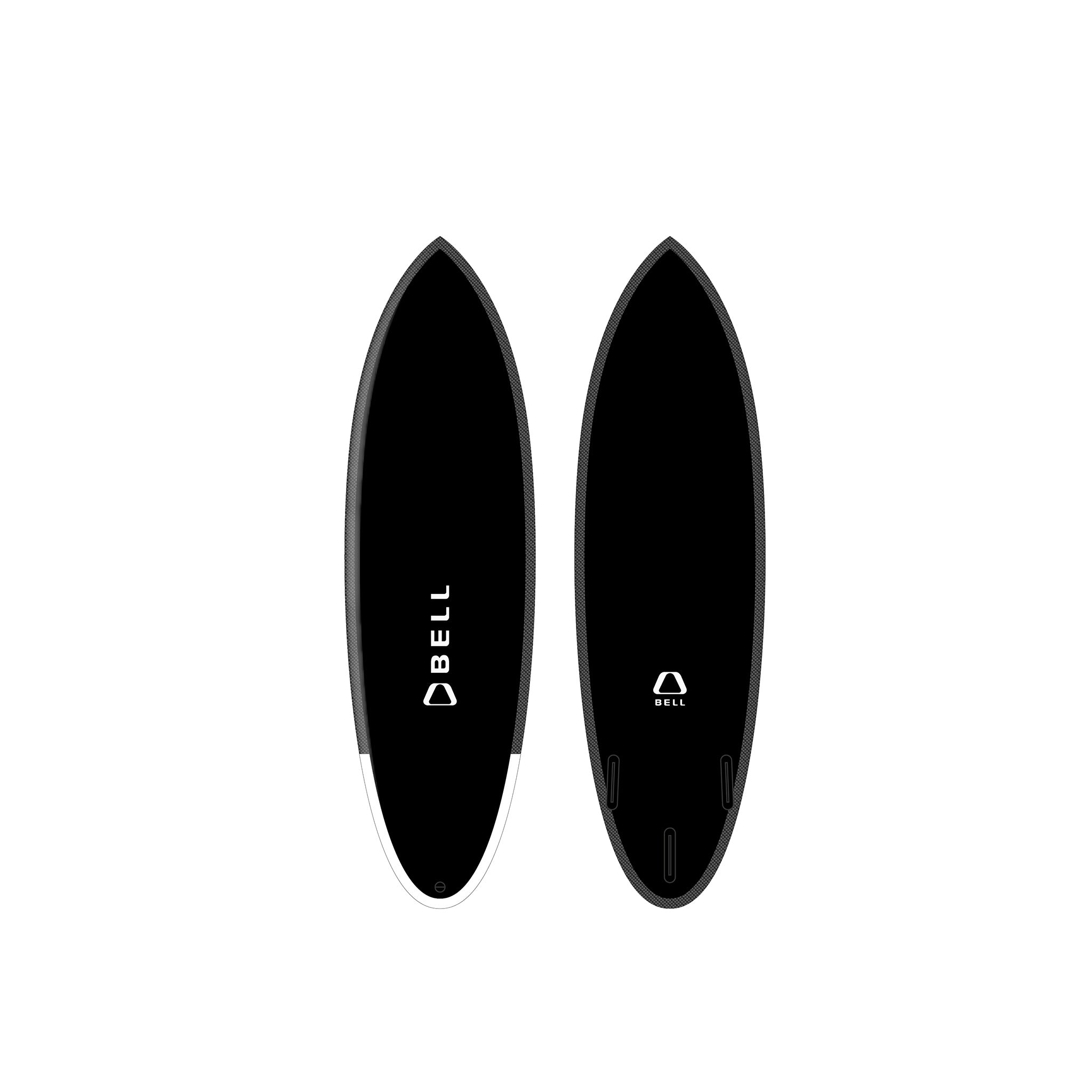 Bell Chocolate Full Carbon Surfboard