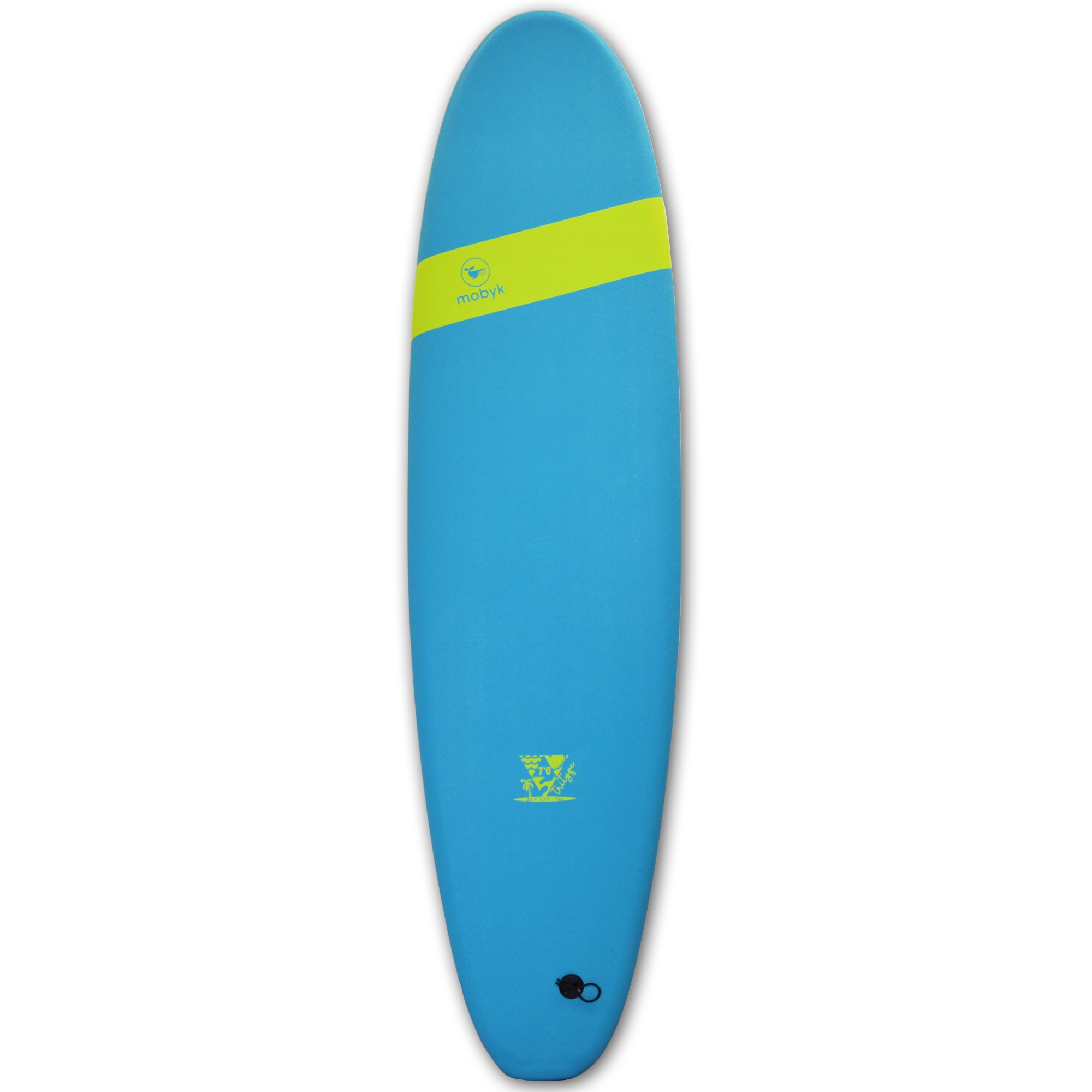 Mobyk Classic Long Softboard - Blue Curacao | Surfboards | Mobyk