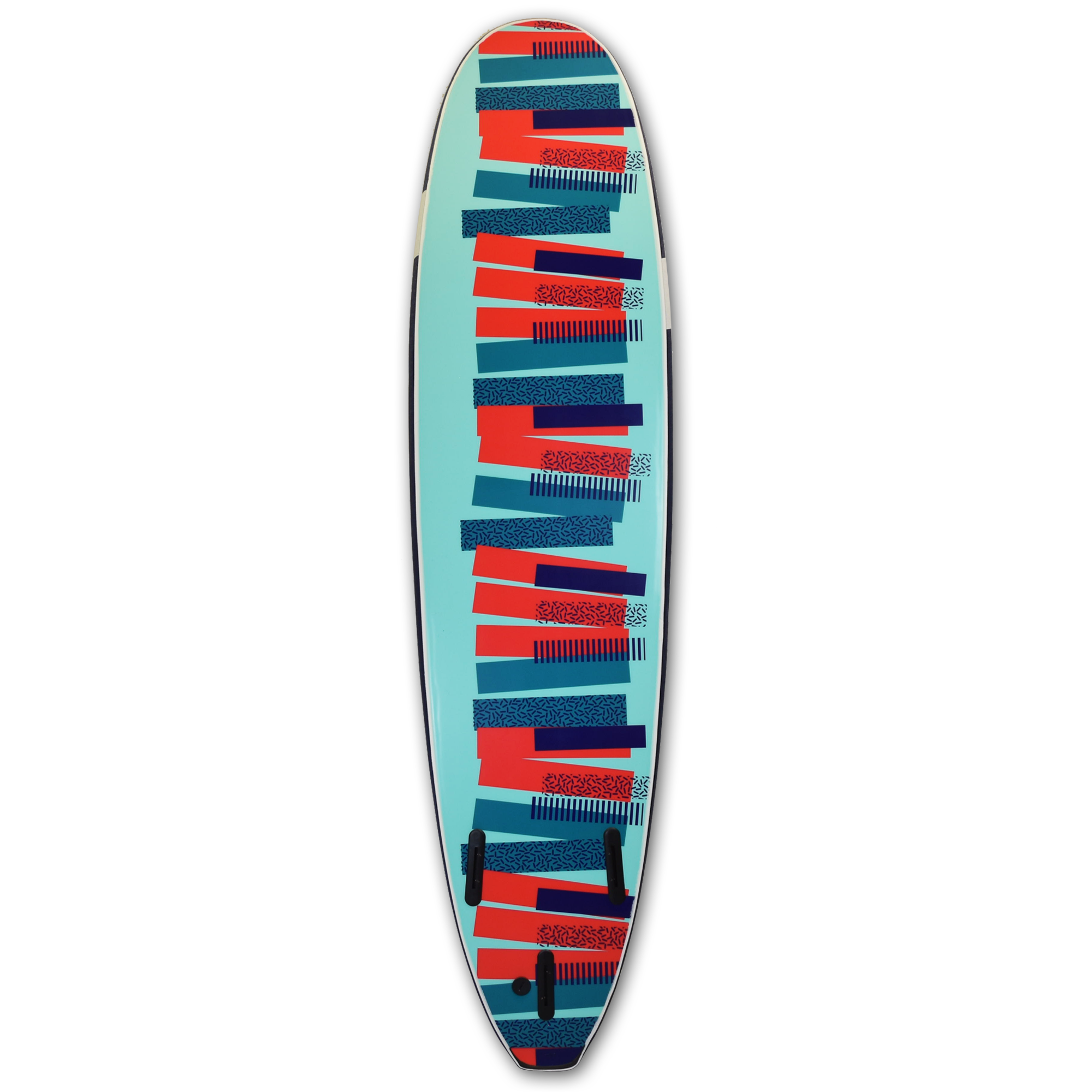 Mobyk 7'6 Classic Long Softboard - Midnight Blue | Surfboards | Mobyk