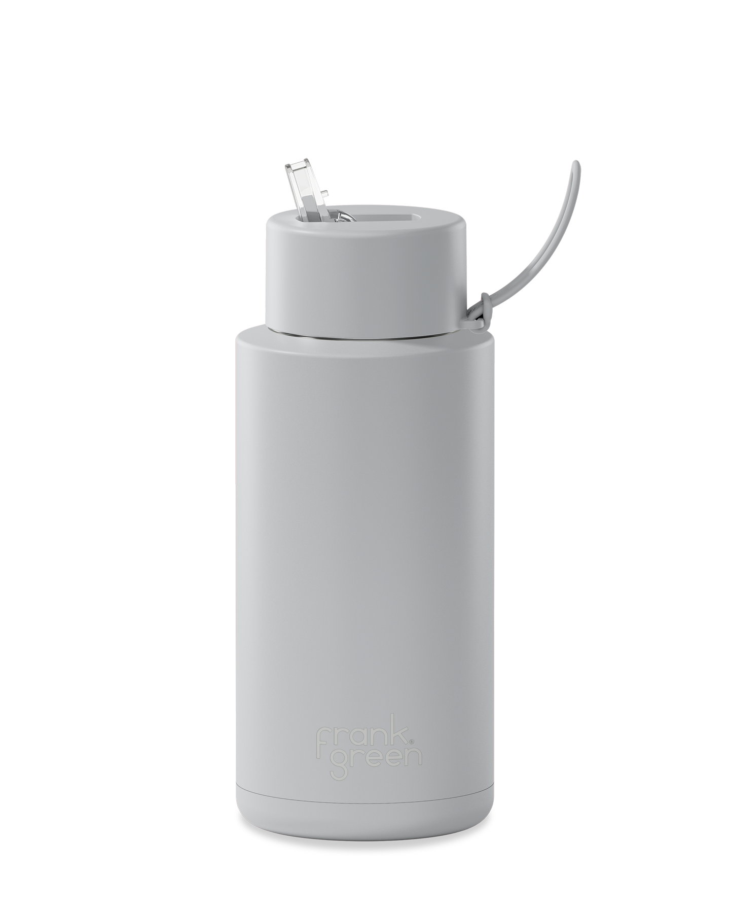 Frank Green Stainless Steel Ceramic Reusable Bottle 34oz/1L - Harbour Mist
