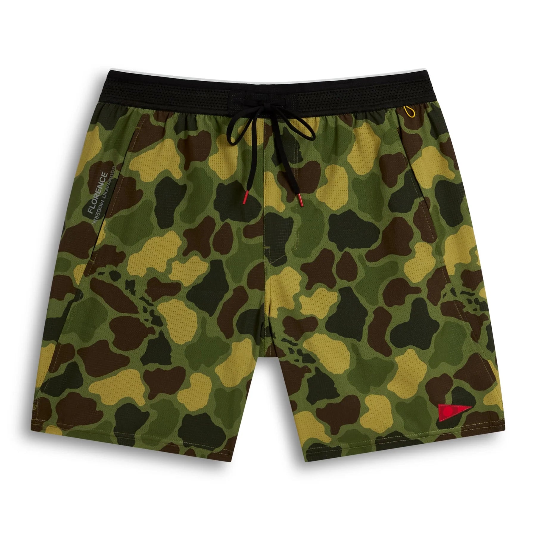 Florence Airtex Shorts - Tropic Green Camo