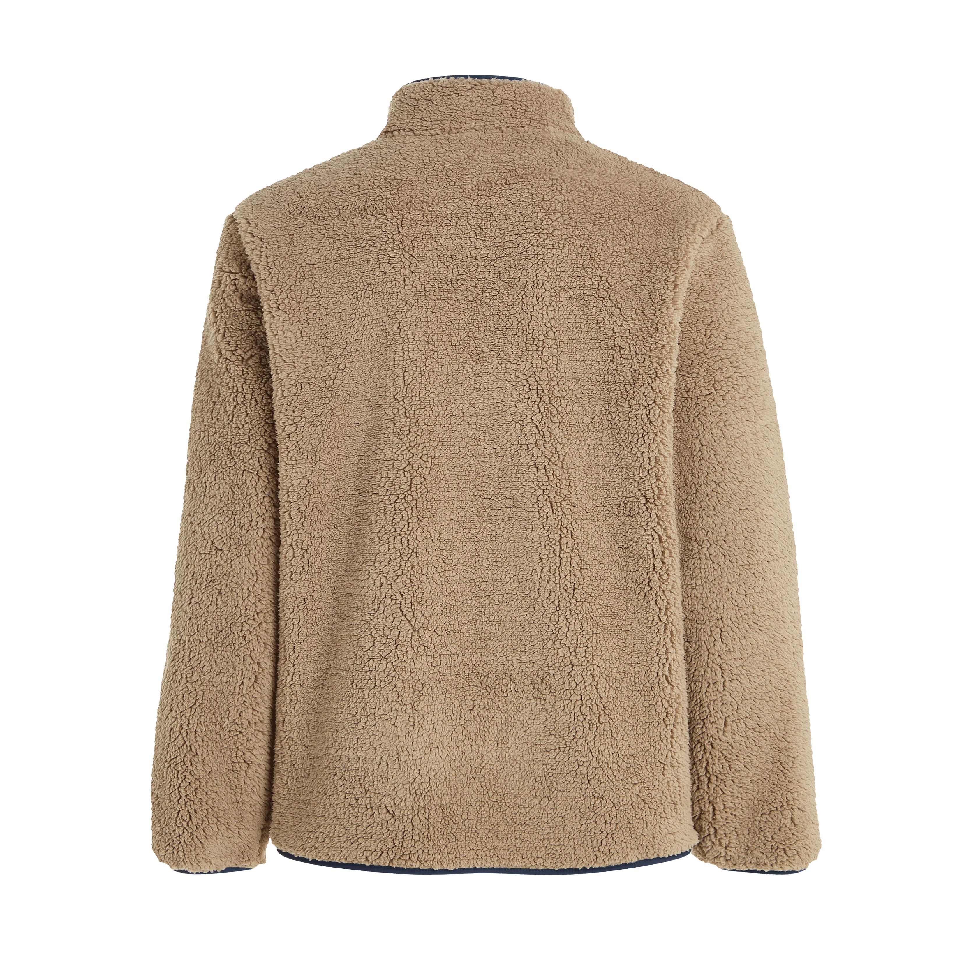 Protest Mens TAVE full zip top - Brown | Thermals | Protest