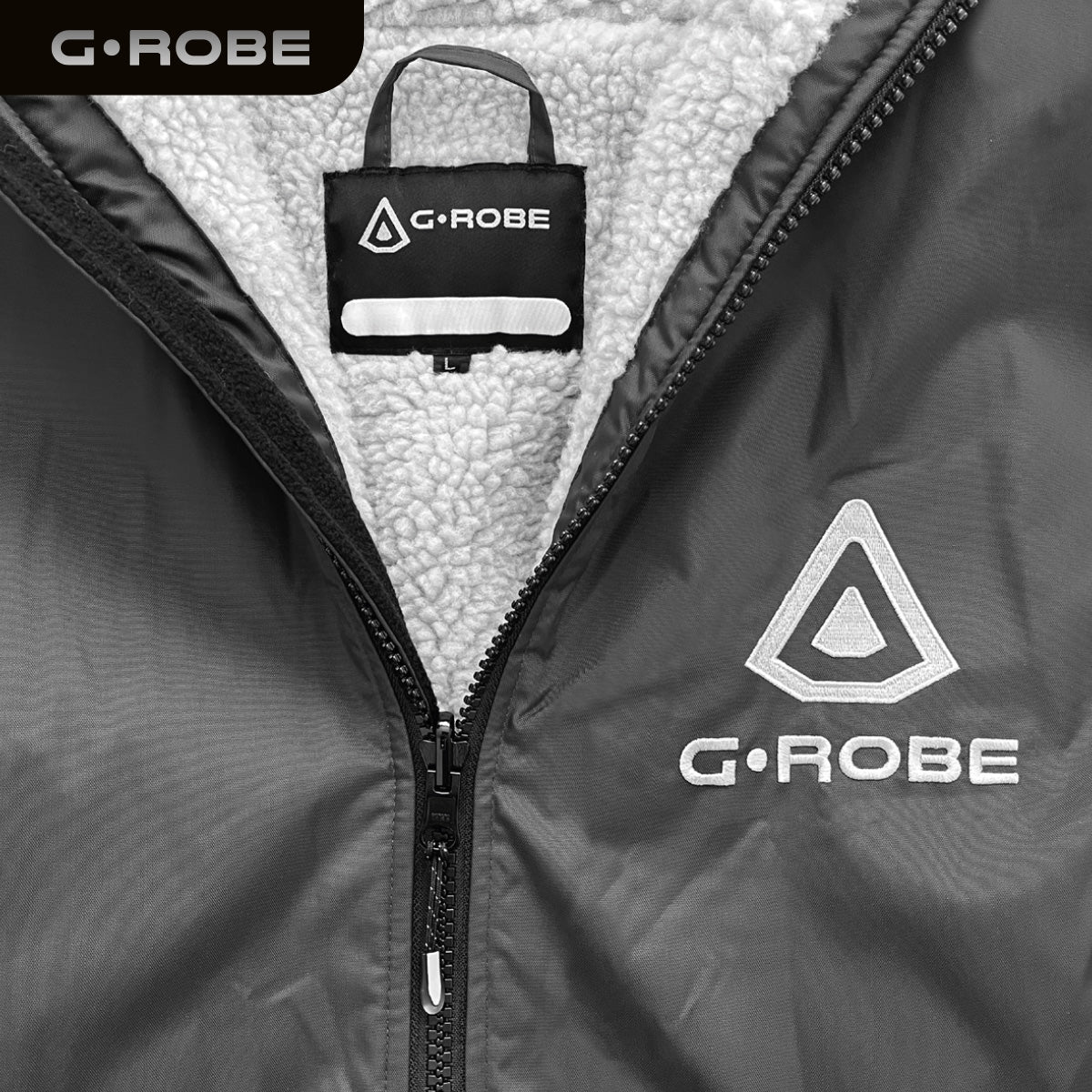 GUARD® G.ROBE – Junior Ultimate Outdoor Changing Robe - Charcoal Grey | Changing Robes | Guard