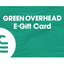 Green Overhead Gift Card