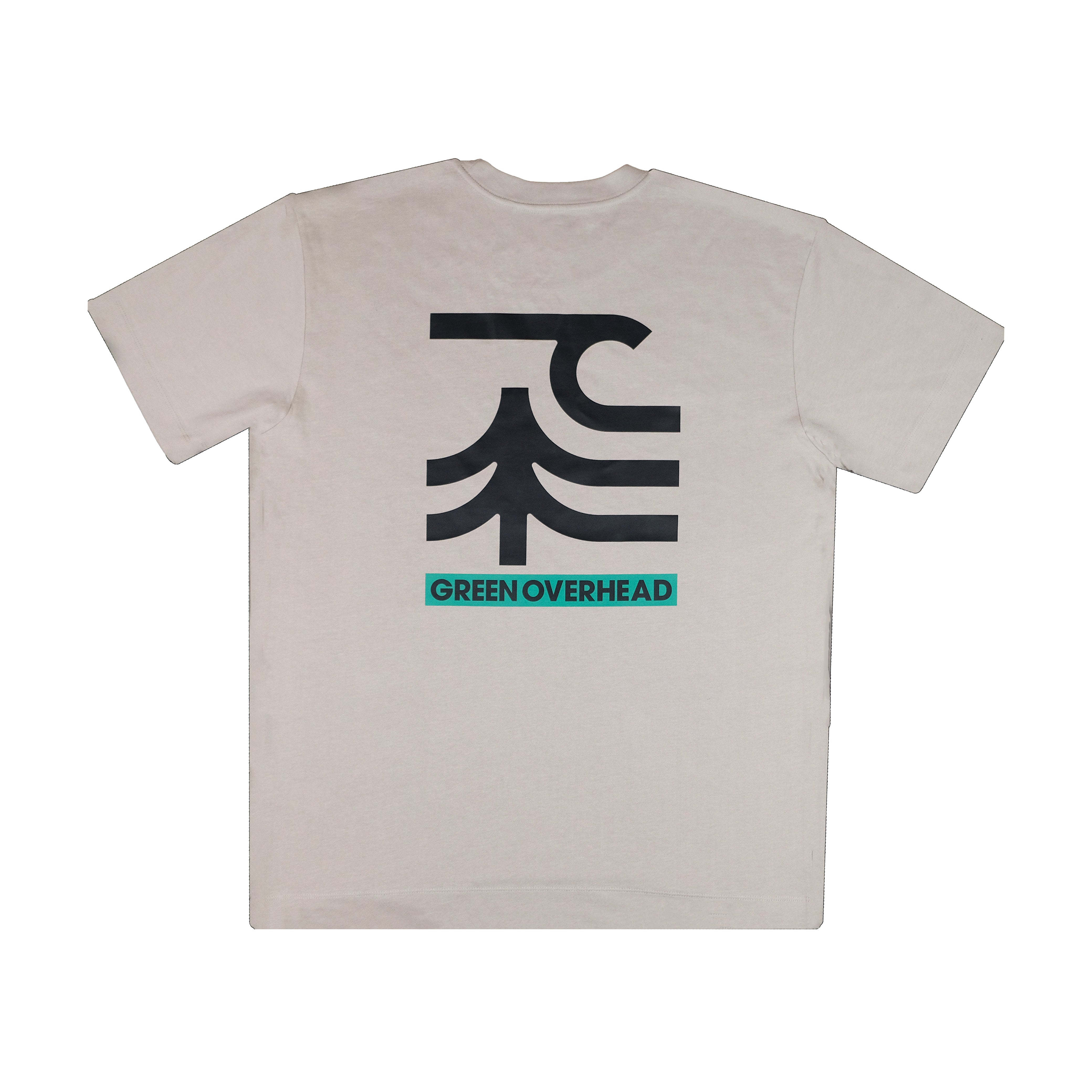 GOH Organic Cotton Logo Tee - Sand | T-Shirts | Green Overhead