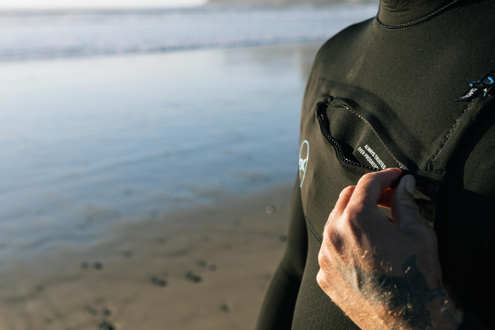 Dakine Mens Mission Chest Zip Full Suit 4/3 (Black) | Wetsuits | Dakine