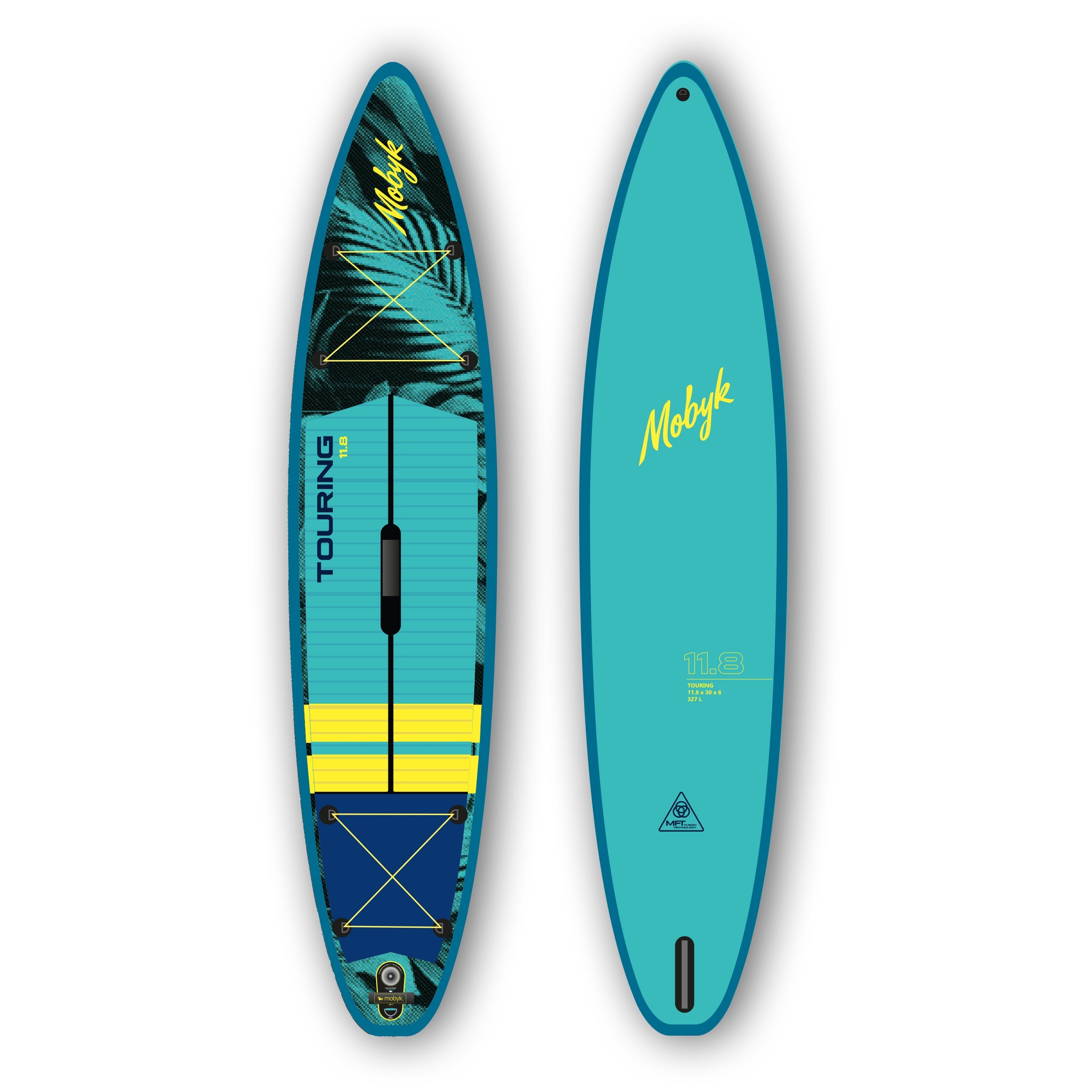 Mobyk 11'8 Touring SUP + Accessories Pack - Palm | SUPs | Mobyk