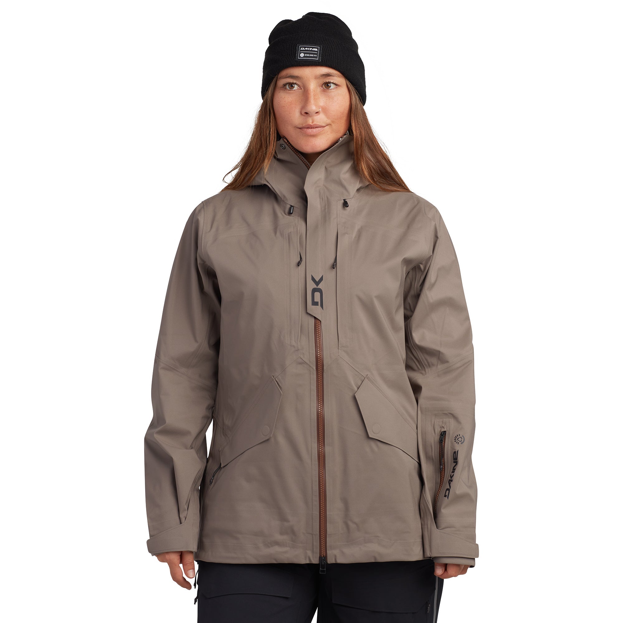 Dakine Sender Stretch 3L Jacket - Earth Gray - Womens | Jackets | Dakine