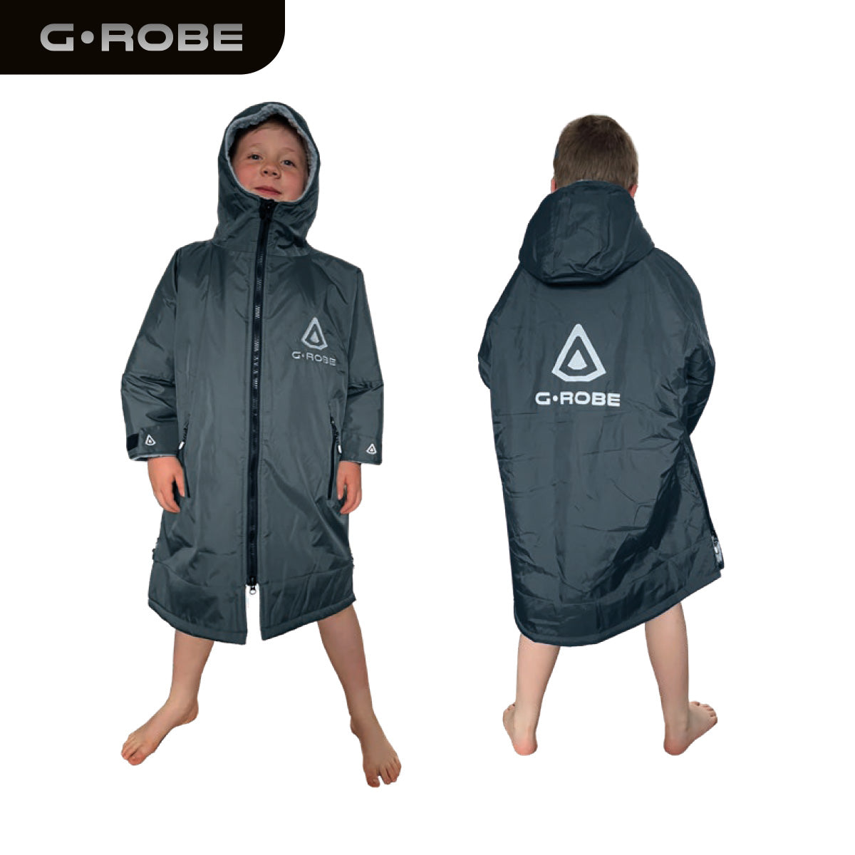 GUARD® G.ROBE – Junior Ultimate Outdoor Changing Robe - Charcoal Grey | Changing Robes | Guard
