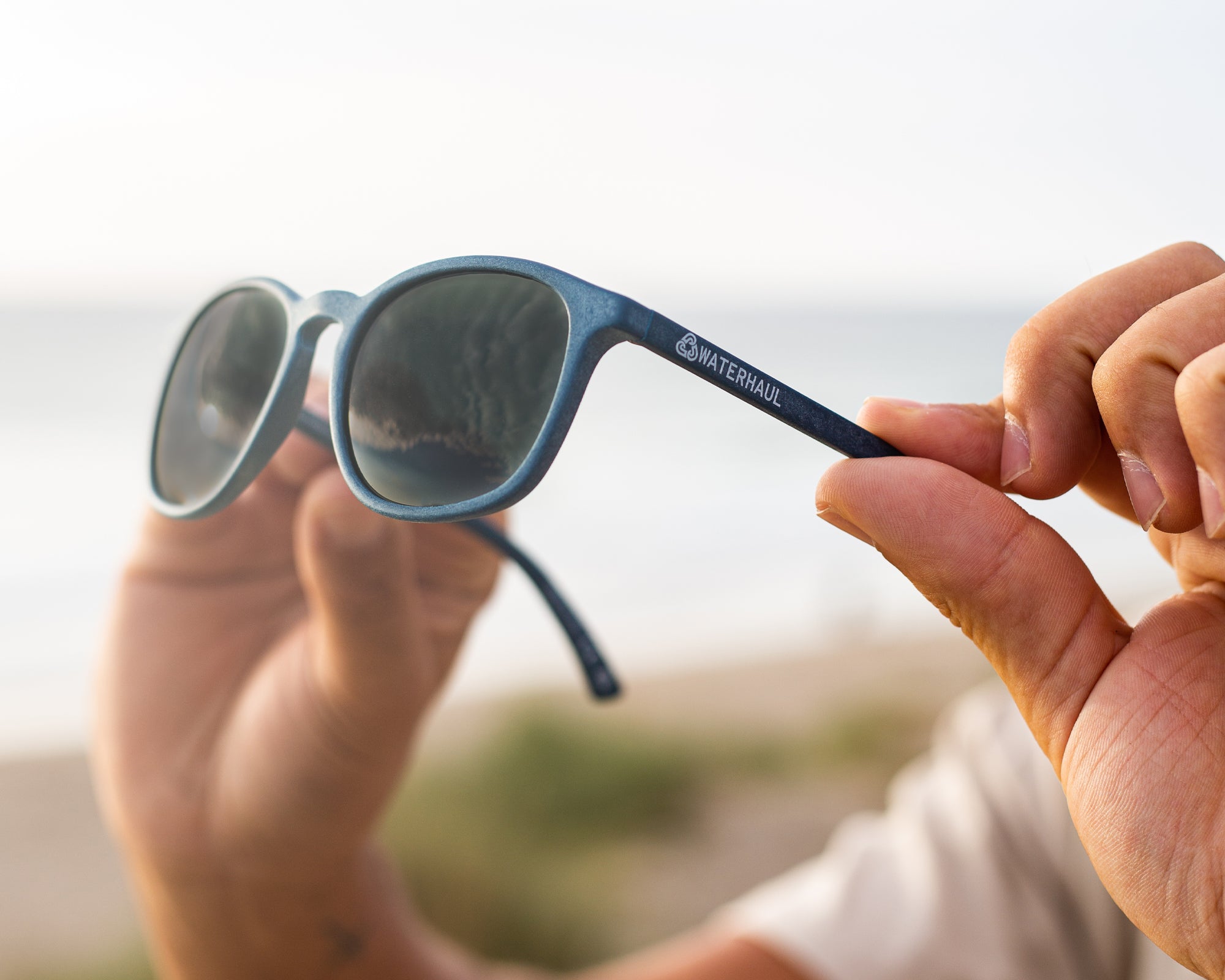 Waterhaul Kynance Polarised Sunglasses - Navy
