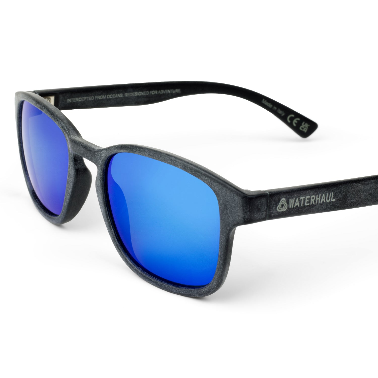 Waterhaul Pentire Polarised Sunglasses - Slate / Blue Mirror