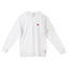 Florence Burgee Organic Long Sleeve T-Shirt - White