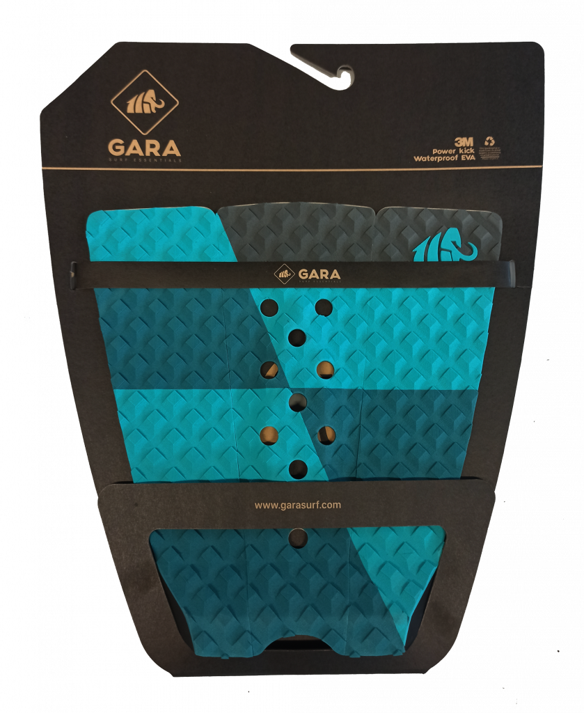 Gara Mosaic 3 Piece Tailpad - Green | Tail Pads | Gara
