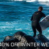 Winter Wetsuit Sale