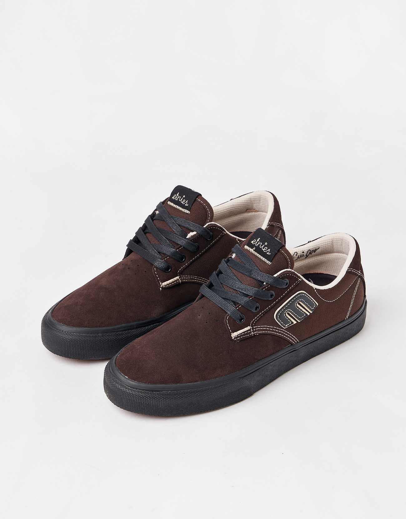 Etnies Barge Plus Shoe - Brown / Black