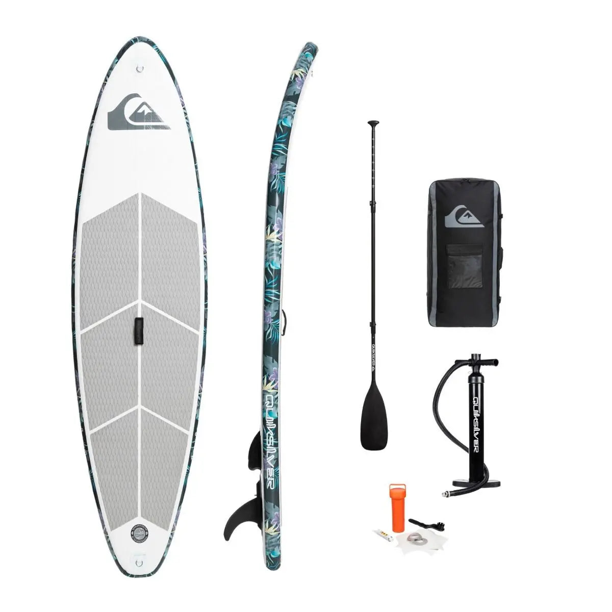 Quiksilver Performer 9'6" Inflatable SUP - Grey