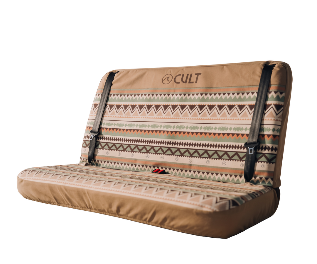 California / Rock &amp; Roll bed | Double Back Seat Cover |  Indi Brown