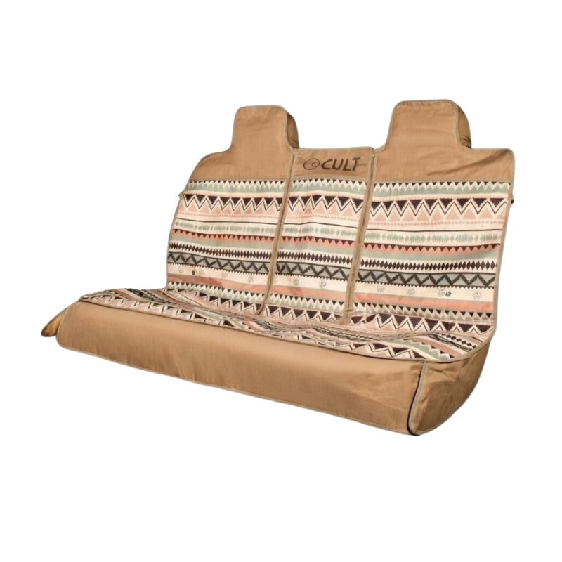 Car &amp; Pickup Rear Waterproof Seat Cover I Indi brown
