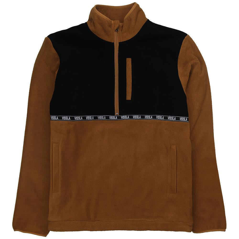 Vissla Hike Eco Polar Fleece - Rust