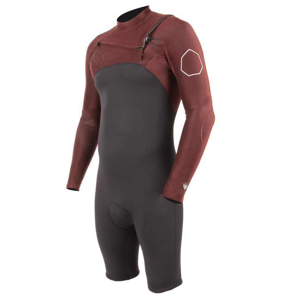 Vissla High Seas II 2-2 Ls Spring Wetsuit - wine
