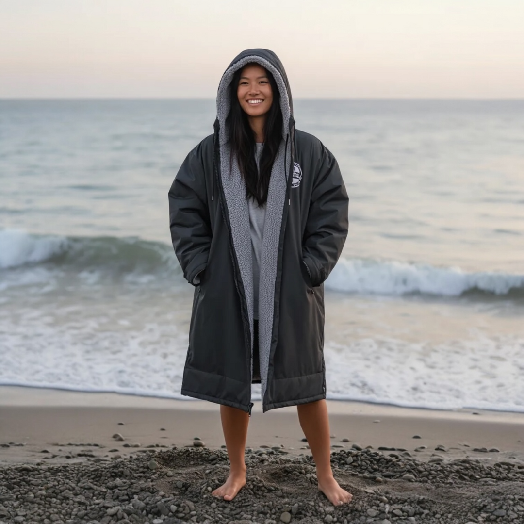 Recycled Waterproof Fleece Changing Robe