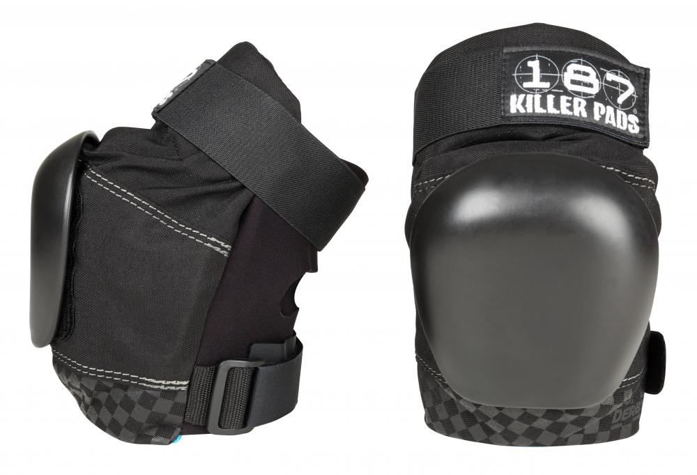 187 Killer Pads Pro Derby Knee - Black - Adult | Pads | 187 Killer