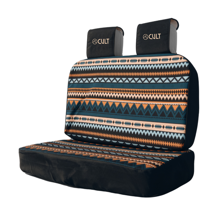 Campervan/Dinette | Double Back Seat Cover | Indi Blue