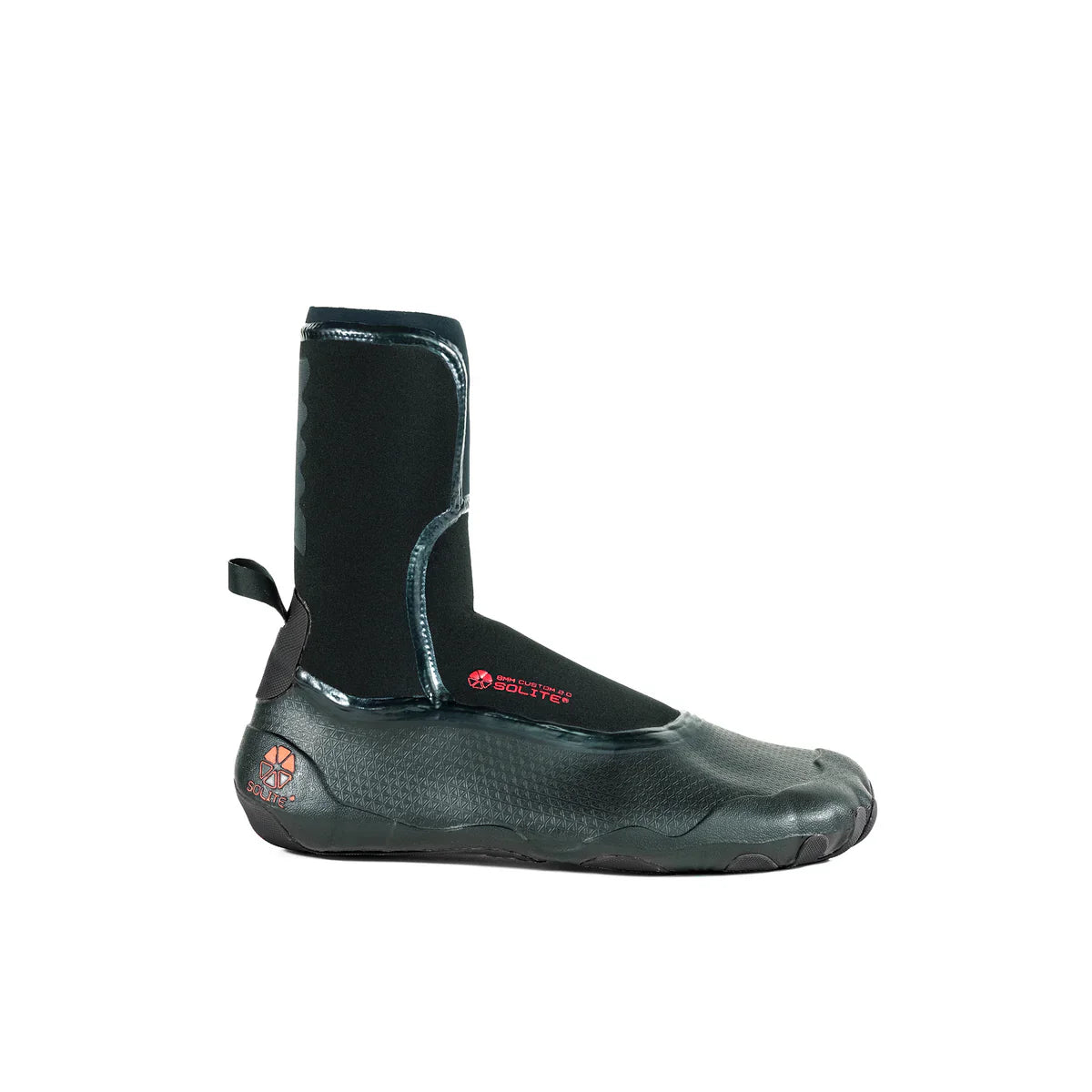 Solite 8mm Custom 2.0 Wetsuit Boots - Black / Red | Boots | Solite