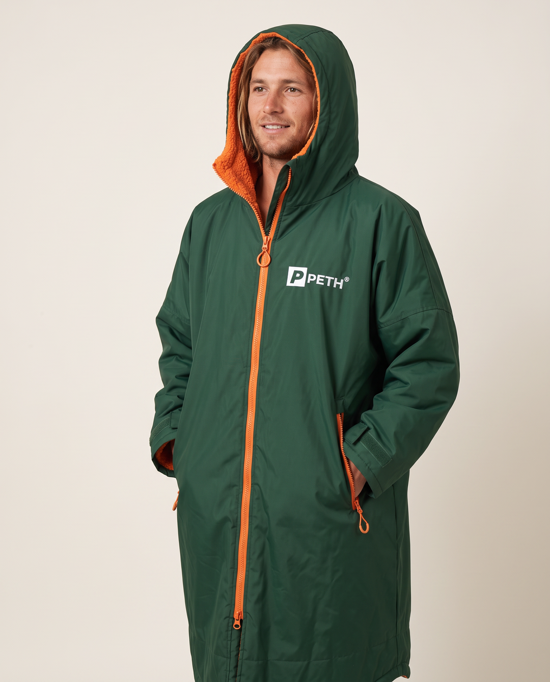 Waterproof Changing Robe | Forest Green