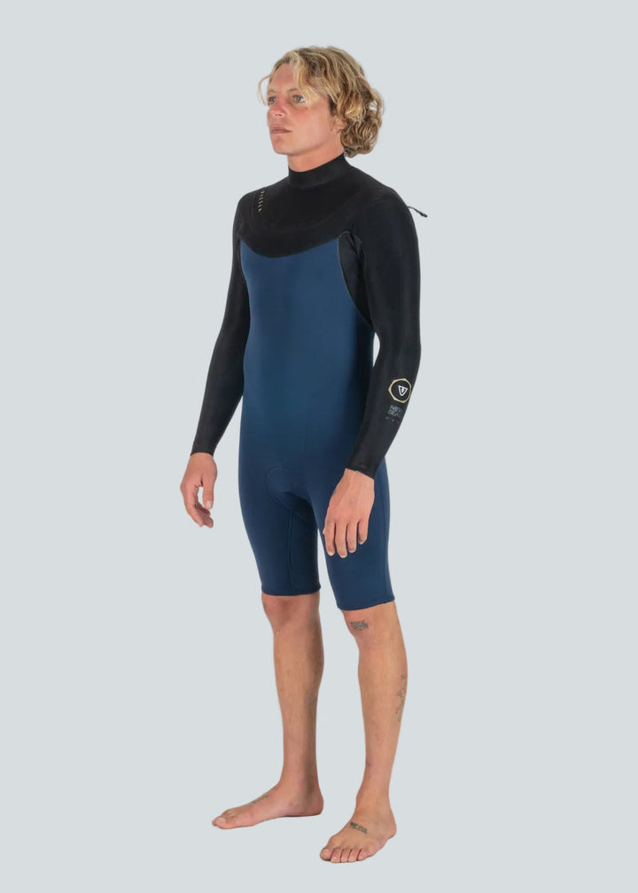 New Seas 2-2 Long Sleeve Spring U-Zip Wetsuit | Vissla