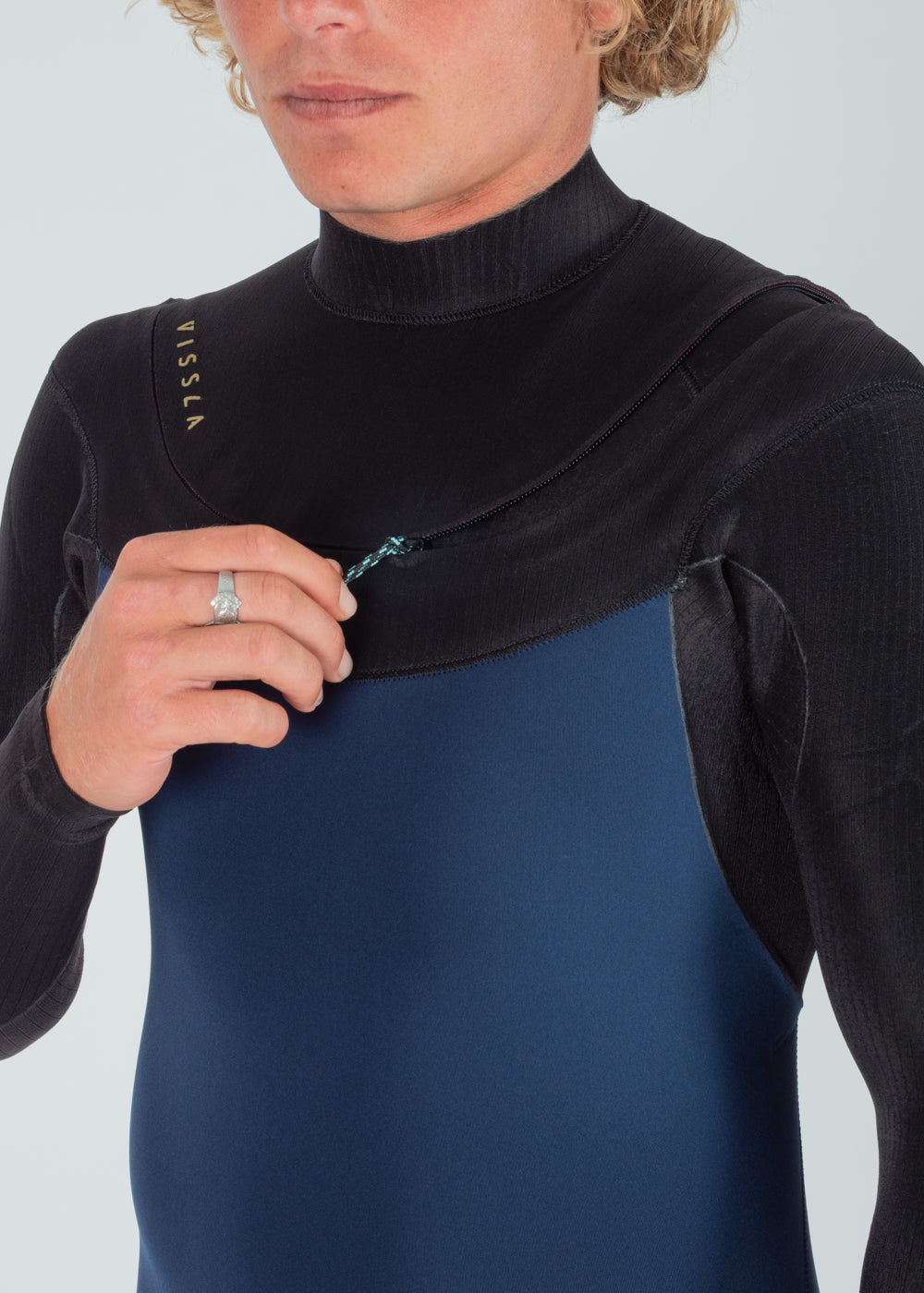New Seas 2-2 Long Sleeve Spring U-Zip Wetsuit | Vissla