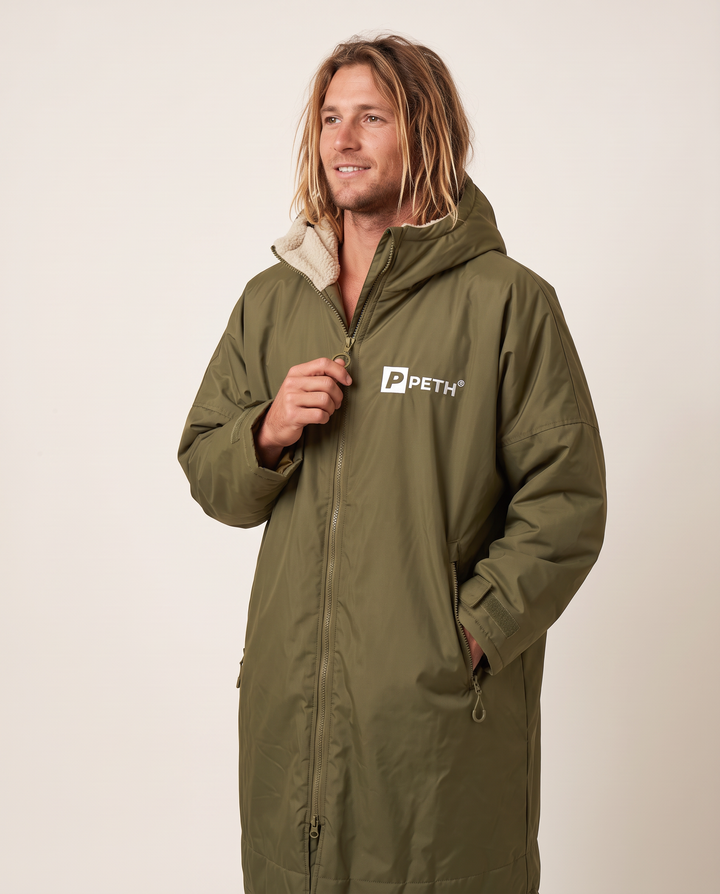 Waterproof Changing Robe | Khaki