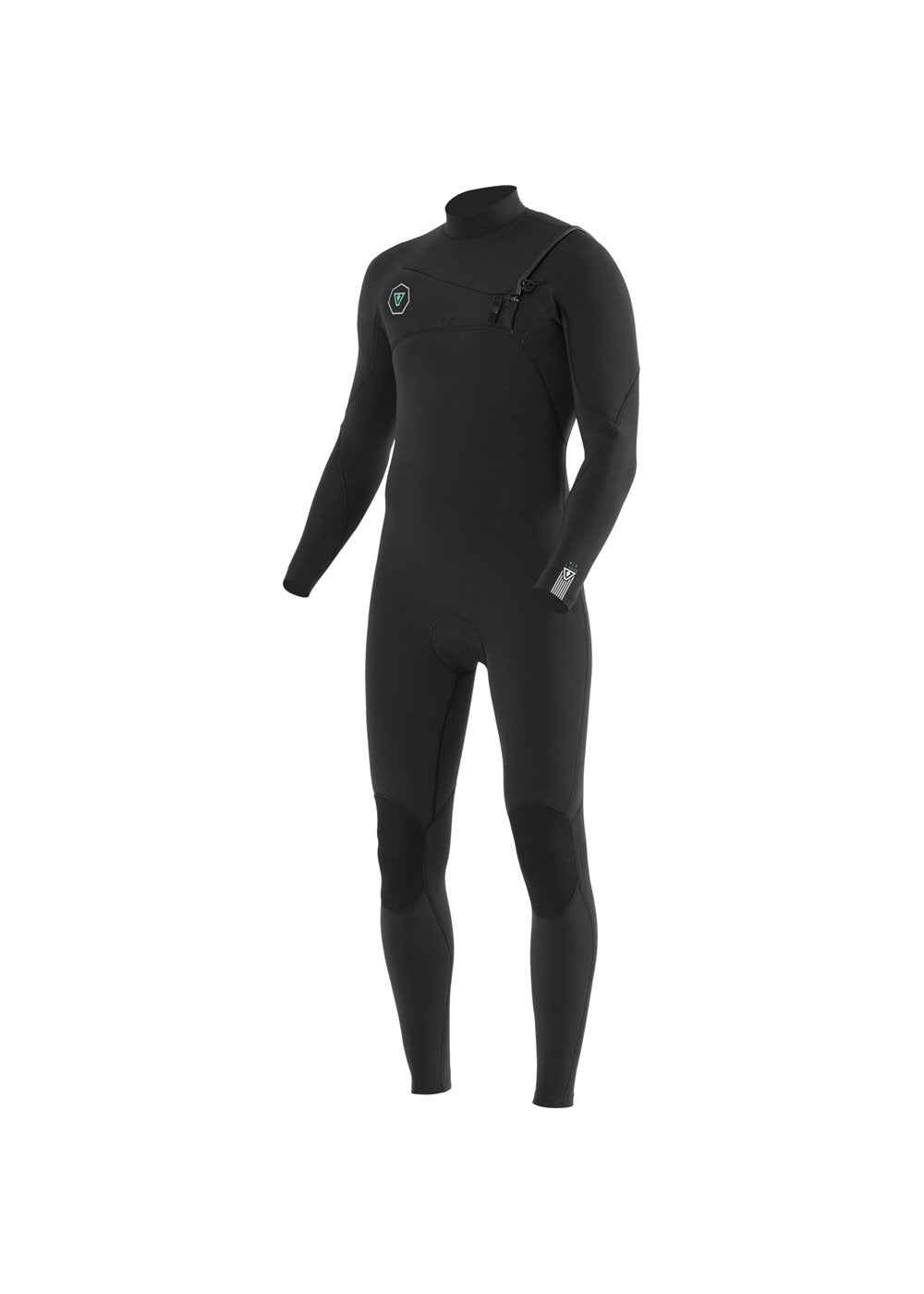 Vissla 7 Seas 3-2 Chest Zip Full Wetsuit - Black